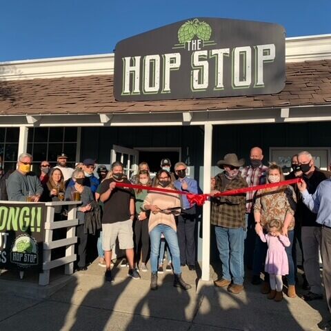 The Hop Stop Ribbon Cutting